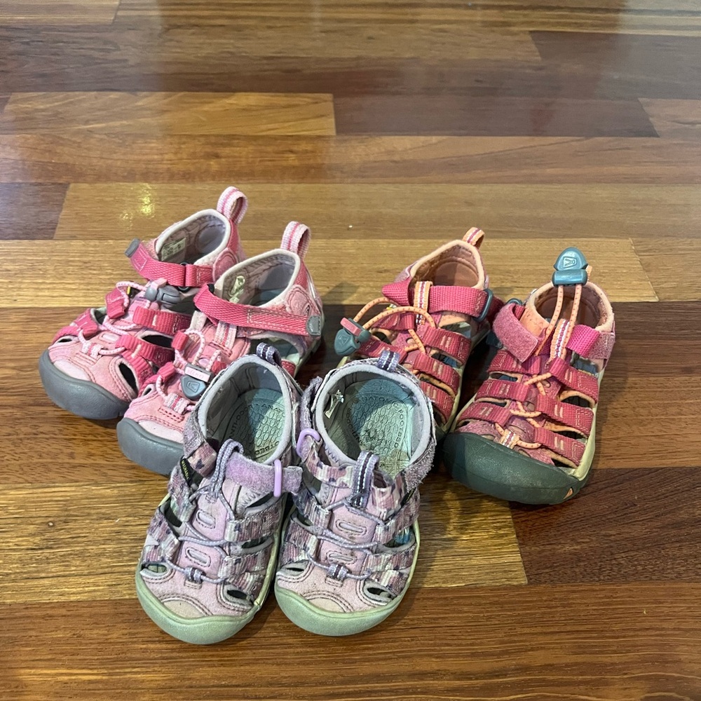 Keens Toddler sandal bundle